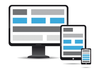 Responsive design for smartphone tablet and computer